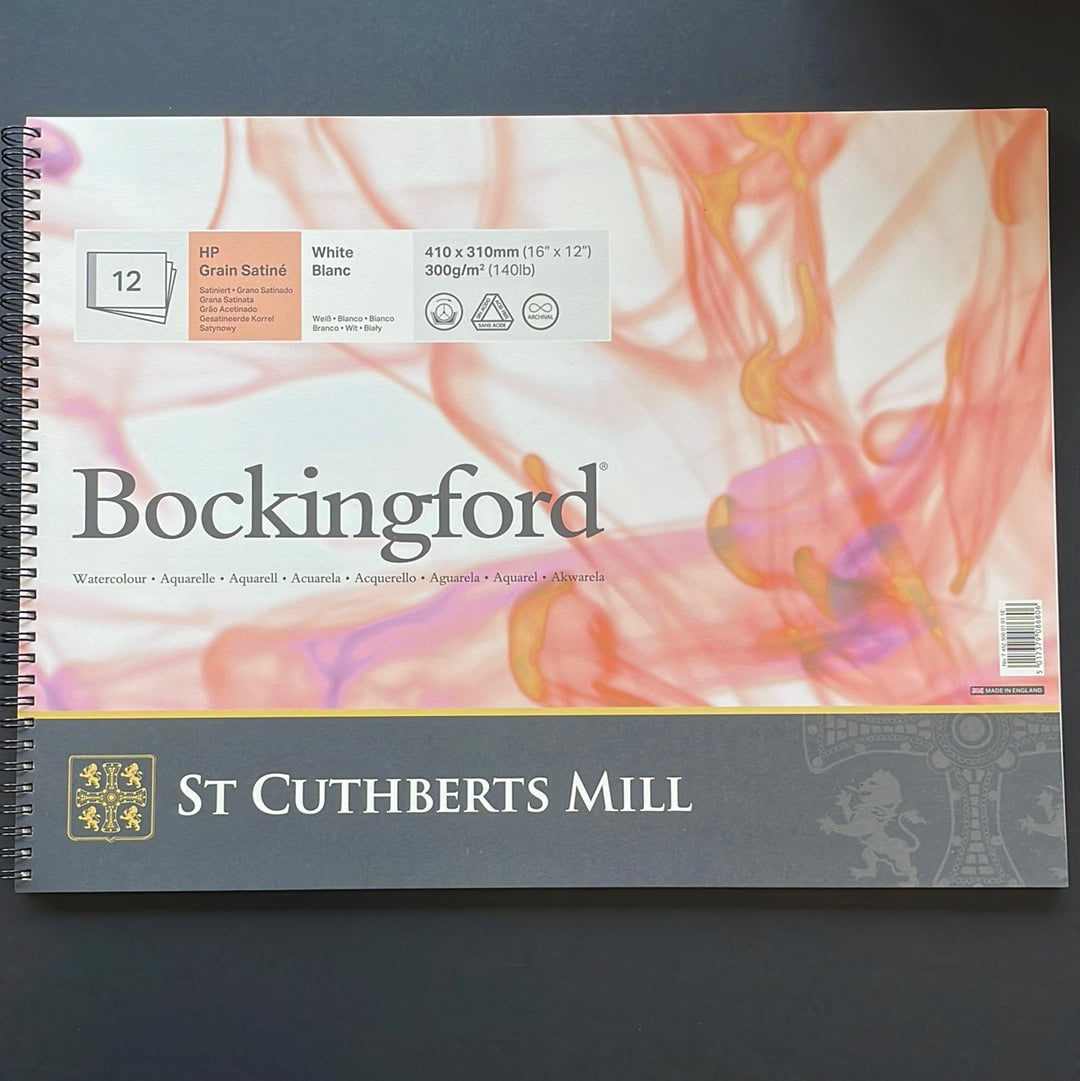Bockingford Watercolour Paper - Spiral Bound 300gsm