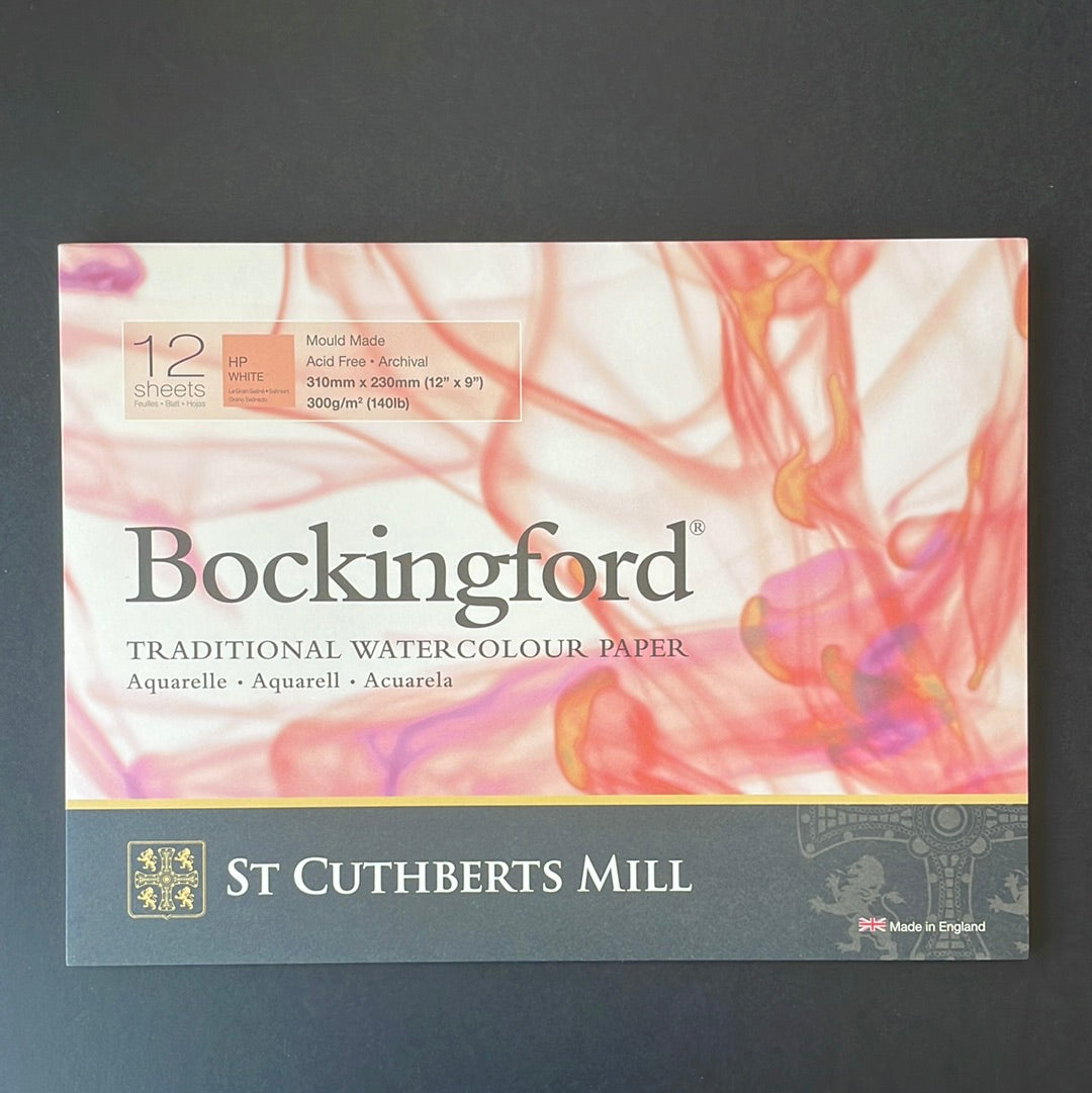 Bockingford Watercolour Paper - Glued Pads 300gsm