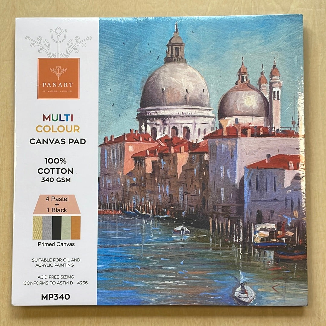 Panart Multi Colour Canvas Pad