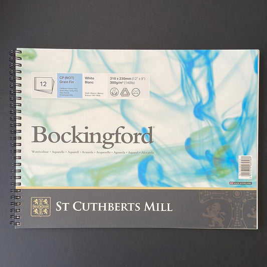 Bockingford Watercolour Paper - Spiral Bound 300gsm