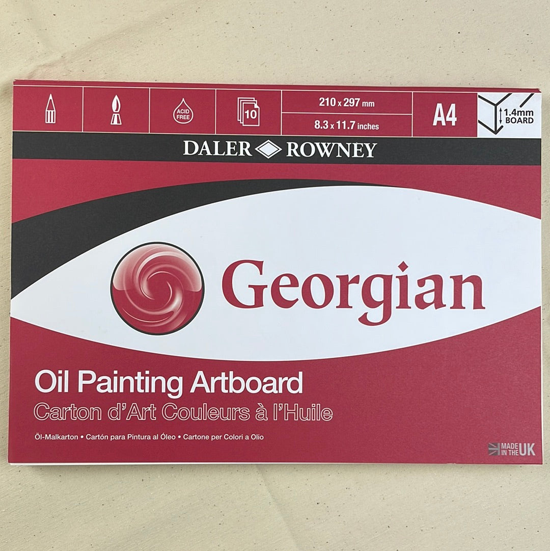 Daler Rowney Georgian Oil Painting Artboard (Various sizes)