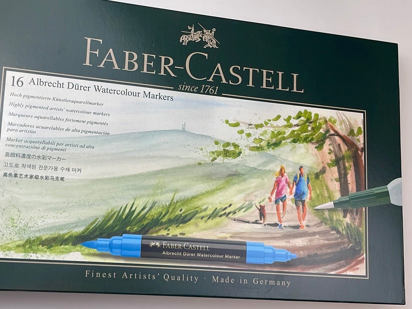 Faber Castell Albrecht Dürer Watercolour Marker Gift Set of 16