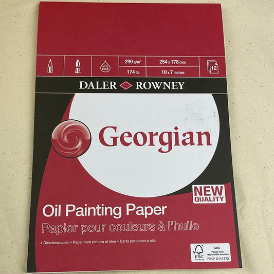 Daler Rowney Georgian Oil Painting Paper