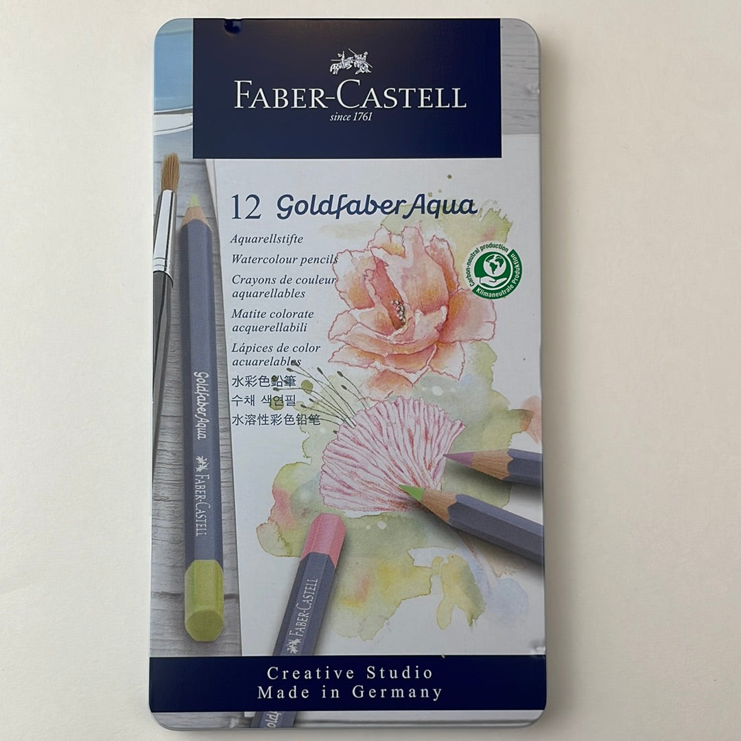 Faber Castell Goldfaber Aqua Watercolour Pencils